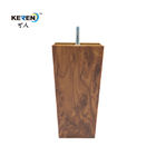 KR-P0186W3木製の穀物のプラスチック ソファーのフィートの取り替え、正方形の家具のフィート83*58*155mm サプライヤー