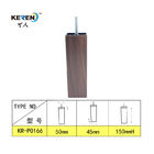 KR-P0166W2木色の取り替えのプラスチック ソファの足の容易な付属品は振動を減らします サプライヤー