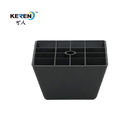 KR-P0169黒い正方形のキャビネットの高い耐食性のためのプラスチック家具のフィート サプライヤー