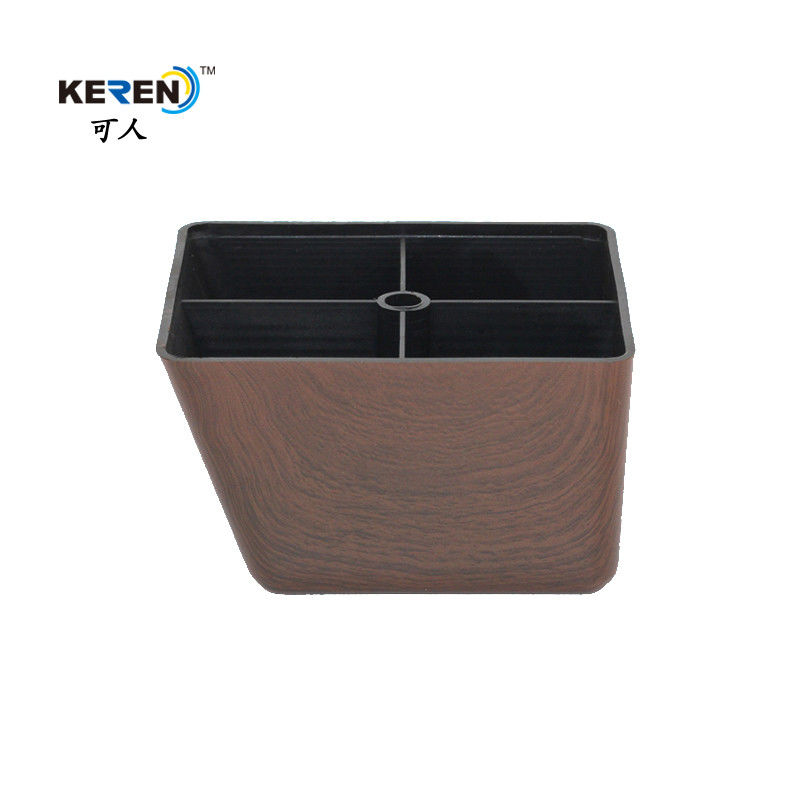 KR-P0111Wの木製の穀物のプラスチック家具のフィートのエクステンダー、美しいプラスチック ソファの足 サプライヤー